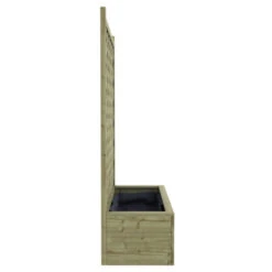 Bloembak Met Dubbele Trellis 90x40 Cm -Mode Woonwinkel 123 1081