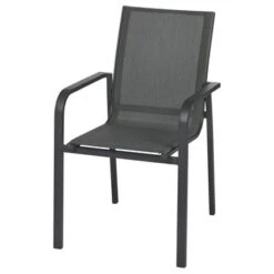 Stapelstoel Valencia Antraciet -Mode Woonwinkel 123 1146