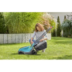 Gardena 18V Grasmaaier Powermax P4A 30cm Incl. 4.0Ah Accu + Lader -Mode Woonwinkel 123 1236
