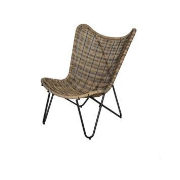 Vlinderstoel Belize Zwartbruin 1 Vlinderstoel Belize Zwartbruin