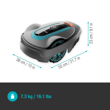 Gardena Robotmaaier Smart SILENO City 250 M² - 17cm 4 Gardena Robotmaaier Smart SILENO City 250 M² - 17cm - Afbeelding 4