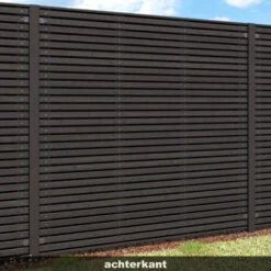 Schutting Andalusië Ca.180x180cm Zwart -Mode Woonwinkel 123 1328