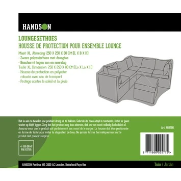 Hoes T.b.v. Loungeset 250x250x80 Cm 2 Hoes T.b.v. Loungeset 250x250x80 Cm - Afbeelding 2