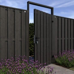 Poortpakket Antraciet Op Metalen Frame 12 Poortpakket Antraciet Op Metalen Frame -Mode Woonwinkel 123 1345