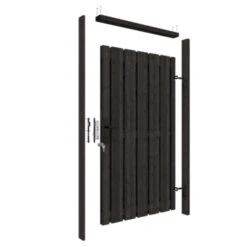 Poortpakket Antraciet Op Metalen Frame 19 Poortpakket Antraciet Op Metalen Frame -Mode Woonwinkel 123 1352