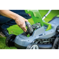 LUX 20V Accu Grasmaaier 33cm Incl. 2 Accu's 4,0Ah + Lader -Mode Woonwinkel 123 1454