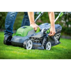 LUX 20V Accu Grasmaaier 33cm Incl. 2 Accu's 4,0Ah + Lader -Mode Woonwinkel 123 1456