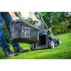 LUX 20V Accu Grasmaaier 33cm Incl. 2 Accu's 4,0Ah + Lader -Mode Woonwinkel 123 1459