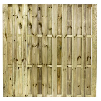 Schutting Wales Grenen Recht Ca. 180x180 Cm 2 Schutting Wales Grenen Recht Ca. 180x180 Cm - Afbeelding 2