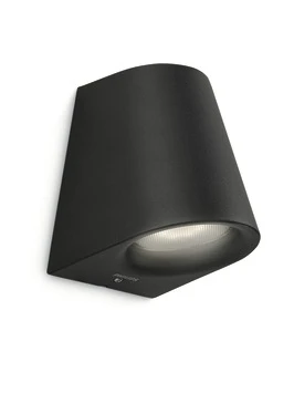 Philips Wandlamp MyGarden Virga LED Zwart 3W 1 Philips Wandlamp MyGarden Virga LED Zwart 3W