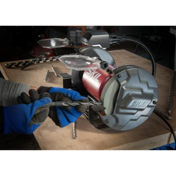 SKIL 150mm Werkbankslijpmachine / Dubbele Schuurmachine 1355AA 400W 9 SKIL 150mm Werkbankslijpmachine / Dubbele Schuurmachine 1355AA 400W - Afbeelding 9