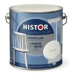 Histor Perfect Finish Houtlak RAL 9010 Zijdeglans 2,5 Liter -Mode Woonwinkel 123 1618