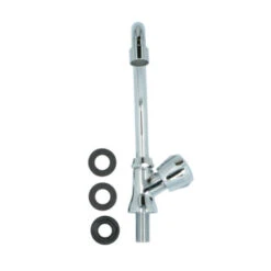 Handson Fonteinkraan Thomas C-uitloop Met Draaiknop Chroom -Mode Woonwinkel 123 1636