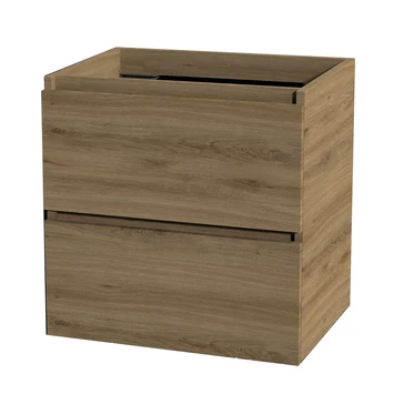 Tiger Karlo Badkamermeubel 60 Cm Chalet Eiken Met Wastafel Hoogglans Wit 4 Tiger Karlo Badkamermeubel 60 Cm Chalet Eiken Met Wastafel Hoogglans Wit - Afbeelding 4