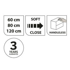 Tiger Karlo Badkamermeubel 60 Cm Chalet Eiken Met Wastafel Hoogglans Wit 18 Tiger Karlo Badkamermeubel 60 Cm Chalet Eiken Met Wastafel Hoogglans Wit -Mode Woonwinkel 123 1669