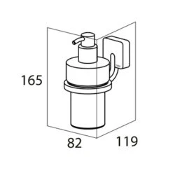 Tiger Zeepdispenser Impuls Hangend RVS -Mode Woonwinkel 123 1714