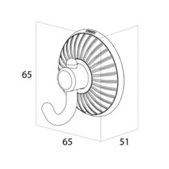 Tiger Haak Ivy Chroom Met Wit -Mode Woonwinkel 123 1761