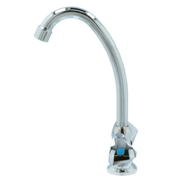 OK Keukenkraan 2-knops Chroom 2 OK Keukenkraan 2-knops Chroom - Afbeelding 2