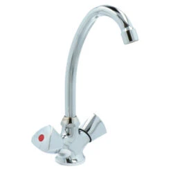 OK Keukenkraan 2-knops Chroom 17 OK Keukenkraan 2-knops Chroom -Mode Woonwinkel 123 1804