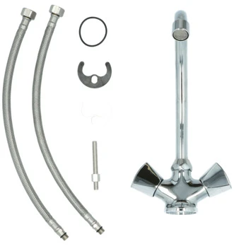 OK Keukenkraan 2-knops Chroom 9 OK Keukenkraan 2-knops Chroom - Afbeelding 9