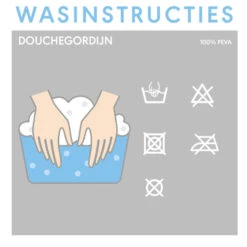 Sealskin Douchegordijn Sayings Wit PVC 200x180 Cm -Mode Woonwinkel 123 1822