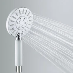 Tiger Regendoucheset Akcent Met Kraan Chroom Wit -Mode Woonwinkel 123 1826