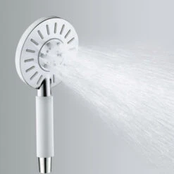 Tiger Regendoucheset Akcent Met Kraan Chroom Wit -Mode Woonwinkel 123 1827