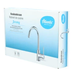 Atlantic Keukenkraan Jeremy Met Hendel Chroom -Mode Woonwinkel 123 1840