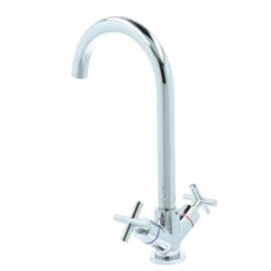 Aqualino Keukenkraan Ceronda 2-knops Chroom -Mode Woonwinkel 123 1844