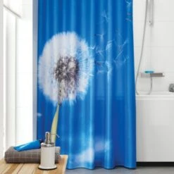Sealskin Douchegordijn Blow Ball Blauw 180x200 Cm -Mode Woonwinkel 123 1857