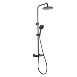 Tiger Regendoucheset Akcent Met Thermostatisch Kraan Zwart -Mode Woonwinkel 123 1919