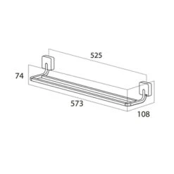 Tiger Dubbel Handdoekrek Impuls RVS 9 Tiger Dubbel Handdoekrek Impuls RVS -Mode Woonwinkel 123 1965