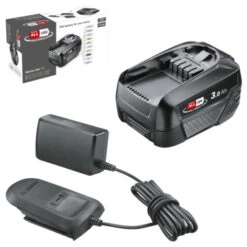 Bosch 18V Accu 3.0Ah + Oplader Voor Het 'Power For All' Accuplatform Van Bosch, Gardena En O.a. Gloria