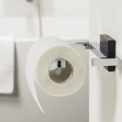 Tiger Toilethouder Zenna Chroom/Wengé -Mode Woonwinkel 123 2036