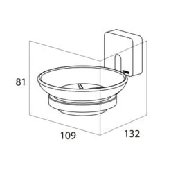 Tiger Zeepbakje Impuls Hangend RVS -Mode Woonwinkel 123 2045
