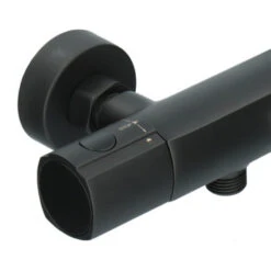 Absolut Thermostatische Badkraan Absi Zwart -Mode Woonwinkel 123 2065