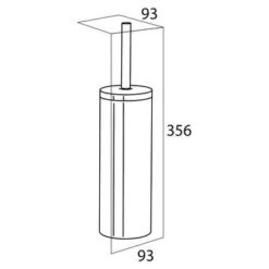 Tiger Boston Toiletborstelgarnituur RVS -Mode Woonwinkel 123 2104