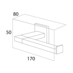 Tiger Toiletrolhouder Items RVS -Mode Woonwinkel 123 2108
