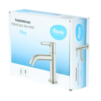 Atlantic Fonteinkraan Riley Met Hendel RVS 10 Atlantic Fonteinkraan Riley Met Hendel RVS - Afbeelding 10