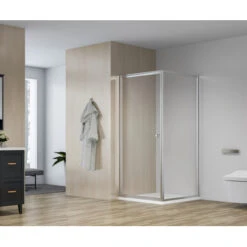 Atlantic Roan Douchewand En -deur 90x90x190cm Chroom -Mode Woonwinkel 123 2174