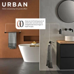 Tiger Handdoekhouder Urban Dubbel Zwart 16 Tiger Handdoekhouder Urban Dubbel Zwart -Mode Woonwinkel 123 2192