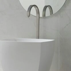 Wandtegel Aspen Marmer Wit/Grijs 25x33 Cm 1,5 M² -Mode Woonwinkel 123 2198