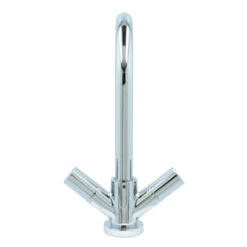 Aqualino Keukenkraan Fortore 2-knops Chroom -Mode Woonwinkel 123 2209