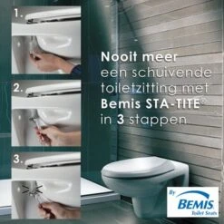 Bemis WC Bril Dallas NextStep Wit Hout Met Kinderzitting 7 Bemis WC Bril Dallas NextStep Wit Hout Met Kinderzitting -Mode Woonwinkel 123 2225