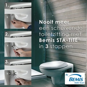 Bemis WC Bril Dallas NextStep Wit Hout Met Kinderzitting 4 Bemis WC Bril Dallas NextStep Wit Hout Met Kinderzitting - Afbeelding 4