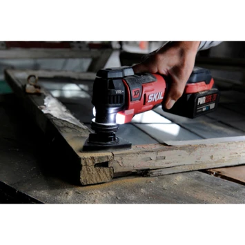 SKIL 20V Multitool 3650GA Brushless Incl. 2,0Ah USB Accu + Snellader En Accessoires 4 SKIL 20V Multitool 3650GA Brushless Incl. 2,0Ah USB Accu + Snellader En Accessoires - Afbeelding 4