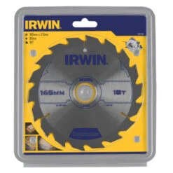 Irwin Cirkelzaagblad Ø165 Mm. Inclusief Reduceerringen Waardoor Geschikt Voor Asgat 16, 20 En 30 Mm, Vertanding 18T -Mode Woonwinkel 123 33