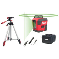 SKIL 360° Kruislijnlaser Groen 30m 1961DA Li-ion – Incl. USB Lader En Statief -Mode Woonwinkel 123 350