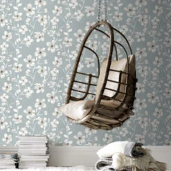 Superfresco Easy Vliesbehang Sophie Blauw 2253-41 -Mode Woonwinkel 123 625