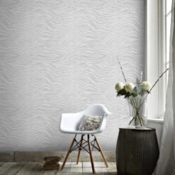 Superfresco Easy Vliesbehang Zebra Zilver 20-124 8 Superfresco Easy Vliesbehang Zebra Zilver 20-124 -Mode Woonwinkel 123 643